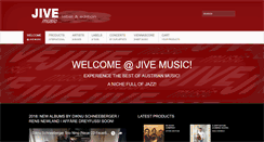 Desktop Screenshot of jivemusic.at